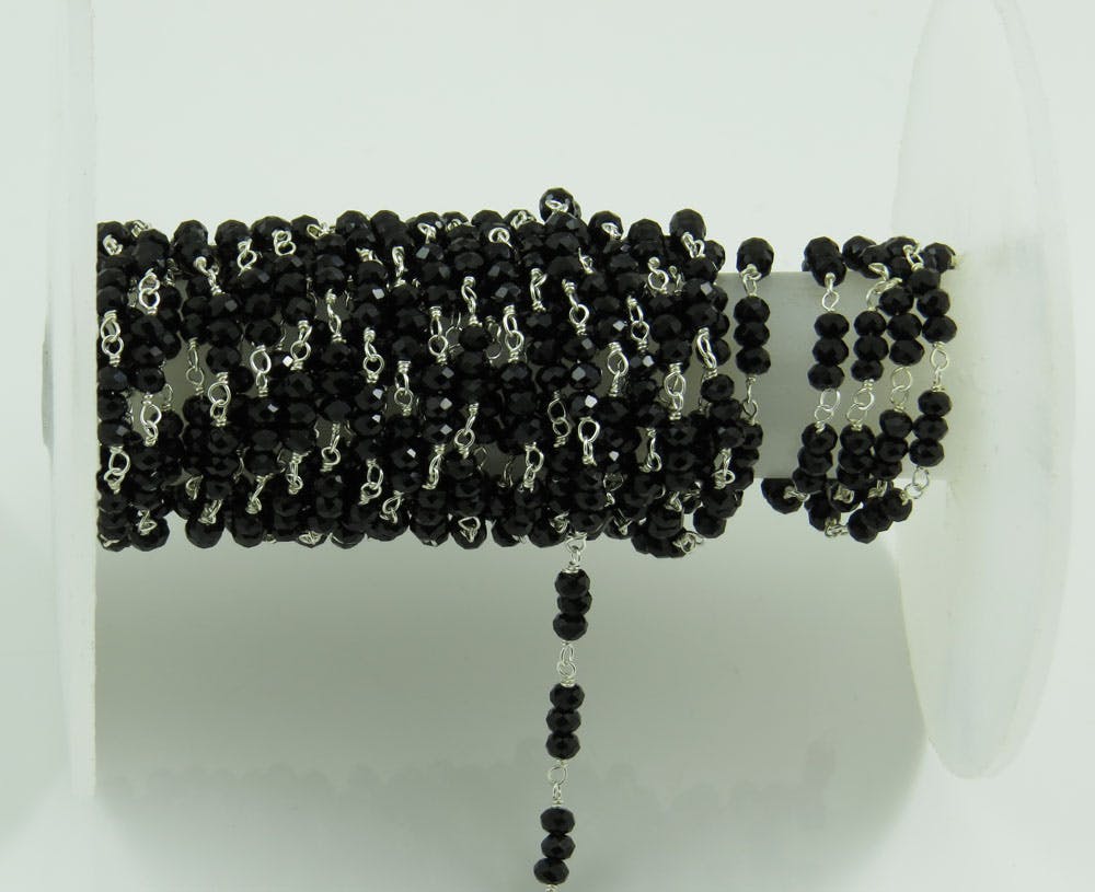product-detail-black-crystal-3-mm-wire-wrapped-rosary-chain