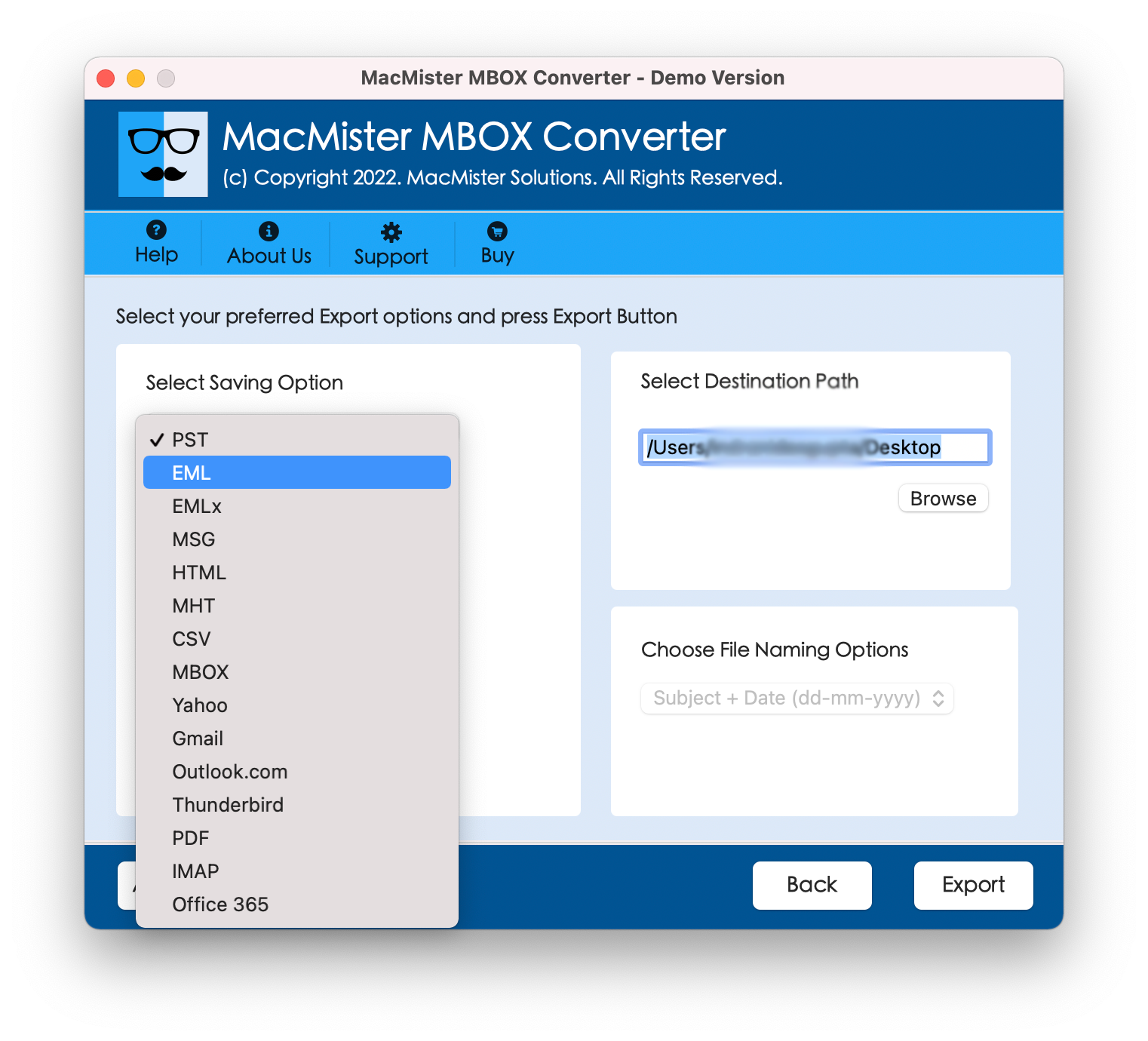 MBOX Converter for Mac
