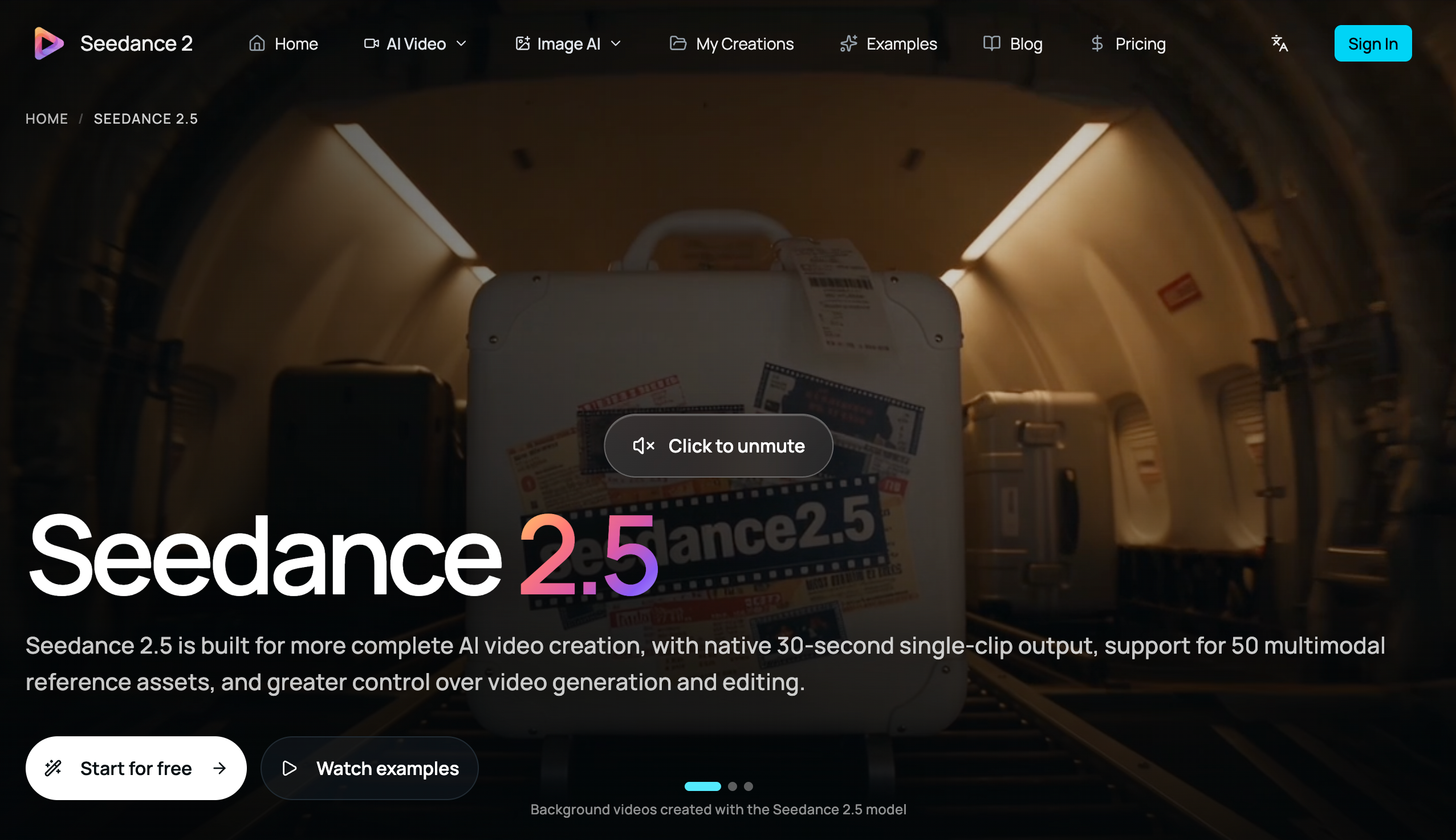 Seedance 2.5 AI Video Generator