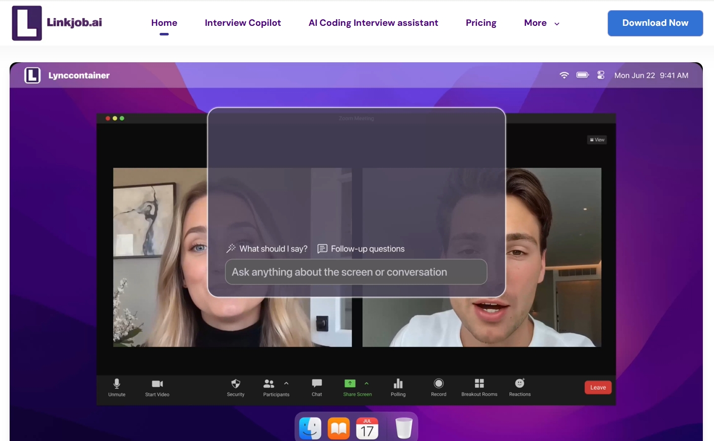 Linkjob Linkjob.ai-Your Powerful Real-time Interview Assistant