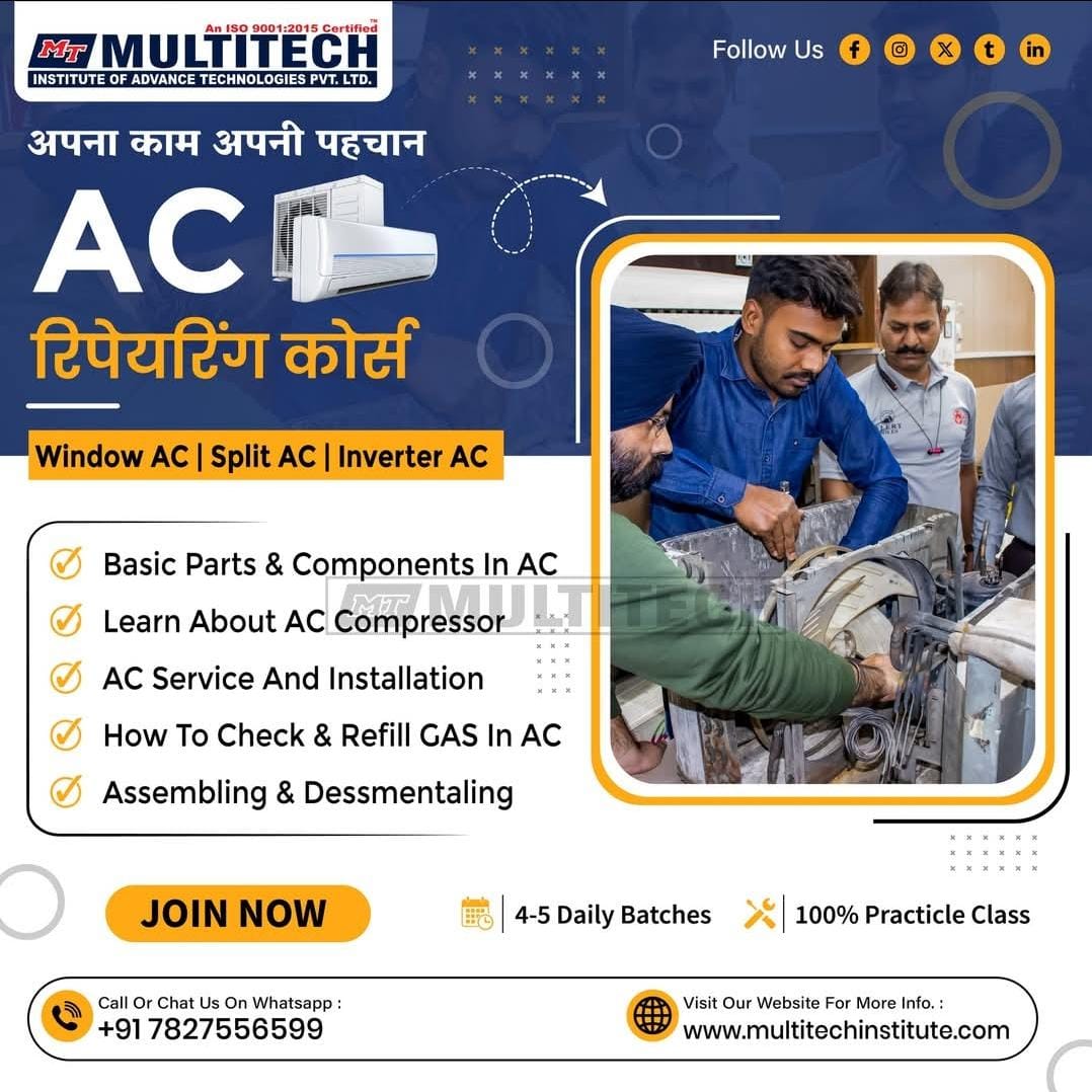 AC Repairing Institute in Delhi
