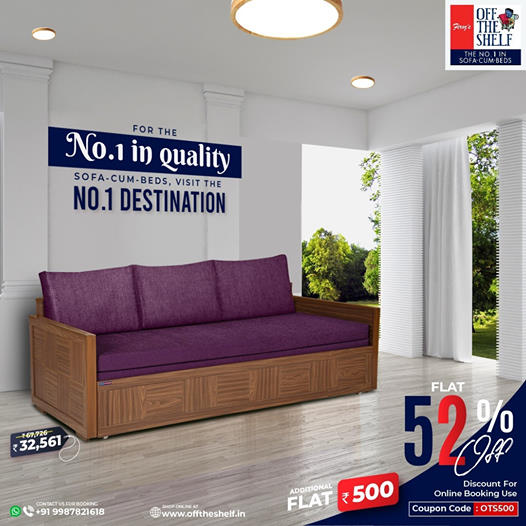 Bed with Storage in Mumbai - Offtheshelf. in