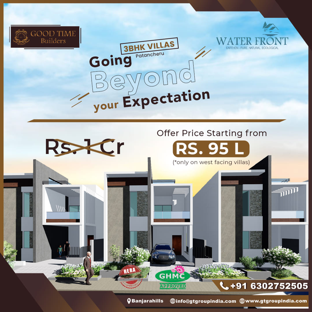 Patancheru homes for sale  | Good Time Builders