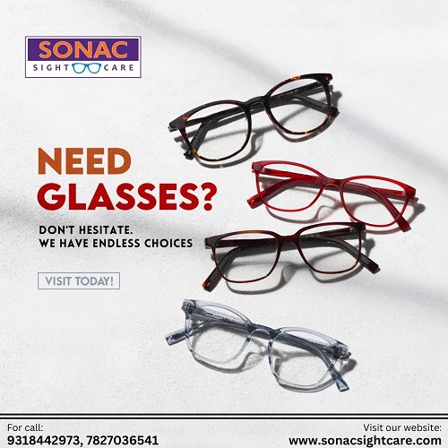 Sonac Sight Care offers Best Deals on Spectacles